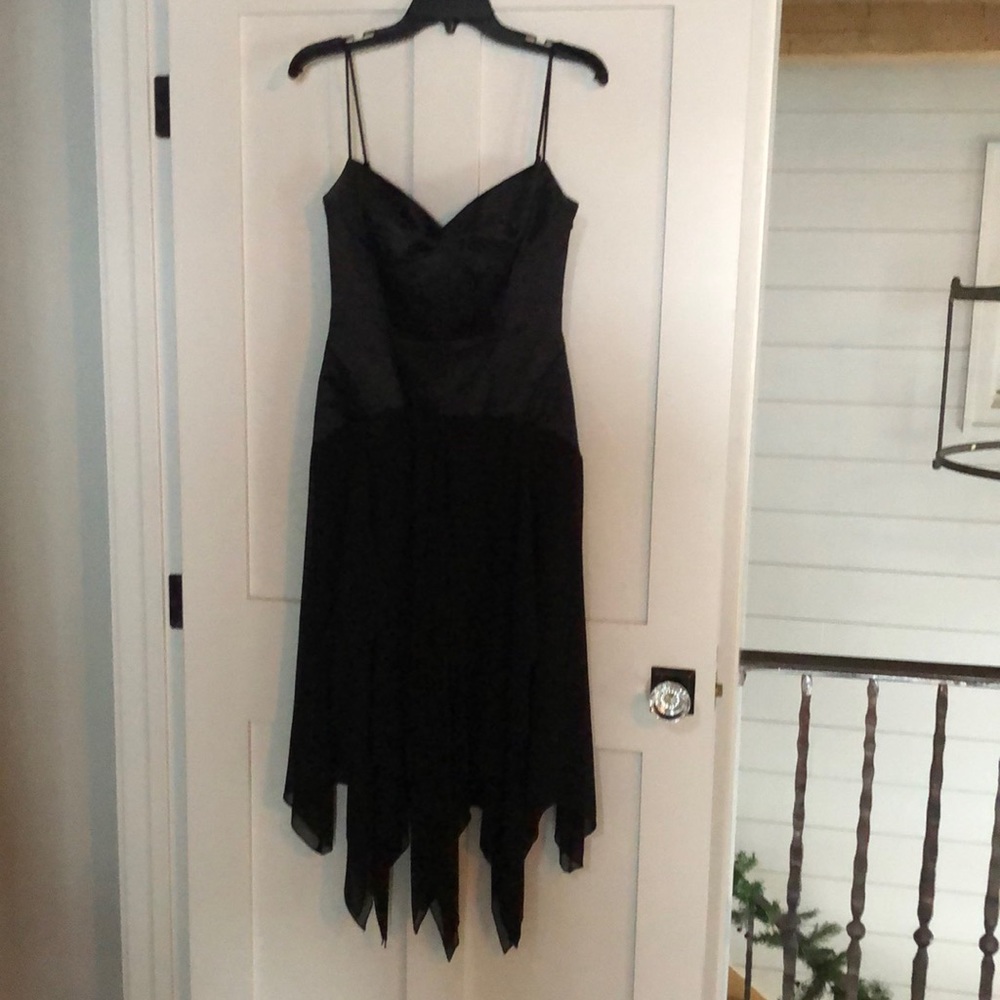 Bcbg black bustier cocktail dress. Size 6